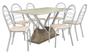 Imagem de Conjunto Mesa com 6 Cadeiras CMC833CR Linha Crome Combos Kappesberg Crome