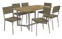 Imagem de Conjunto Mesa com 6 Cadeiras CMC896NK Linha Crome Combos Kappesberg Crome