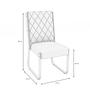 Imagem de Conjunto Mesa com 6 Cadeiras CMC900NK Linha Crome Combos Kappesberg Crome