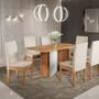 Imagem de Conjunto Mesa Dani 1500 com 6 Cadeiras Cristal