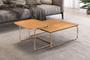 Imagem de Conjunto Mesa de Centro Kairos Base Cobre LarFlex
