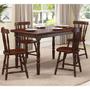 Imagem de Conjunto Mesa de Jantar 125cm com 4 Cadeiras Multimóveis CR50083
