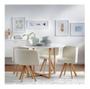 Imagem de Conjunto Mesa De Jantar + 4 Cadeiras Compact Comfort - Ibiza