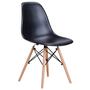 Imagem de Conjunto Mesa de jantar 80cm + 4 cadeiras Eames Preto