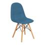 Imagem de Conjunto Mesa de Jantar Hairpin 130x80 Volpi com 4 Cadeiras Eiffel Botonê - Turquesa