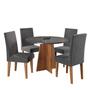 Imagem de Conjunto Mesa de Jantar Redonda Spirit com 4 Cadeiras