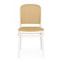 Imagem de Conjunto Mesa de Jantar Retangular Eiffel Branca 120x80cm com 4 Cadeiras Roma - Branco