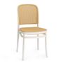 Imagem de Conjunto Mesa de Jantar Retangular Eiffel Branca 120x80cm com 4 Cadeiras Roma - Branco