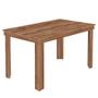 Imagem de Conjunto Mesa e 6 Cadeiras Tivoli Retangular com Sapatas Anti-risco e Antirruído da Carraro