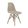 Imagem de Conjunto Mesa Eames Eiffel DSW Redonda Freijó 120cm + 4 Cadeiras Eames DSW - Fendi