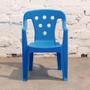 Imagem de Conjunto Mesa Estampada E 2 Cadeiras Infantil Mor Plástica Azul