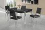 Imagem de Conjunto mesa facinare cr rt. 1,20x0,80 vd serig-4 cad.rainha new junco cr - b - bc-83 - j 18 - prt - vpr