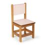 Imagem de Conjunto Mesa Infantil Gabi 60x60cm com 4 Cadeiras Manu - Rosa
