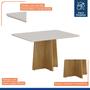 Imagem de Conjunto Mesa Jade 120cm com 4 Cadeiras Madeira Maciça Mari