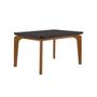 Imagem de Conjunto Mesa Liz 120cm Com Vidro 4 Cadeiras Athenas Grafite