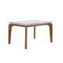 Imagem de Conjunto Mesa Liz 120cm Com Vidro 4 Cadeiras Creme