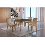 Imagem de Conjunto Mesa Liz 120cm Mdf 4 Cadeiras Athenas Grafite