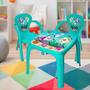 Imagem de Conjunto Mesa Mesinha Infantil Com Duas Cadeiras