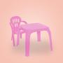 Imagem de Conjunto Mesa Mesinha Infantil Com Uma Cadeira