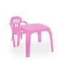 Imagem de Conjunto Mesa Mesinha Infantil Com Uma Cadeira