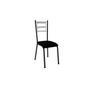 Imagem de Conjunto Mesa Miami 150cm Granito 6 Cadeiras Santiago Assento material sintético