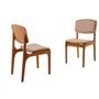 Imagem de Conjunto Mesa Noronha Com Vidro E 8 Cadeiras Off White