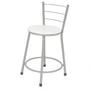 Imagem de Conjunto Mesa Quadrada 70cm Cinza Com 4 Banquetas Epoxi