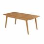 Imagem de Conjunto Mesa Retangular MDF com 6 Cadeiras Saarinen PP