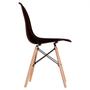 Imagem de Conjunto Mesa Retangular Vidro/MDF com 6 Cadeiras Eames PP