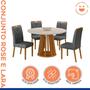 Imagem de Conjunto Mesa Rose com 4 Cadeiras Lara