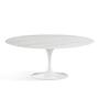 Imagem de Conjunto Mesa Saarinen Oval Espirito Santo 160X90cm + 4 Cadeiras Eames DSW - Preta