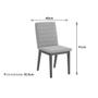 Imagem de Conjunto: Mesa Sala Jantar Ryze Tampo Madeirado c/ Vidro Curvo 180x100cm e 6 Cadeiras Sofia Freijo/Off White - Ipe/Suede Creme - DJ Móveis