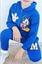 Imagem de Conjunto Mickey Moda Infantil Masculino Calça e Blusa de Frio Menino Moda Inverno