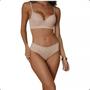 Imagem de Conjunto Microfibra Sutia Premium Luxo Plus Size