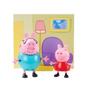 Imagem de Conjunto Mini Figuras Com Acessórios Peppa Pig E Papai Pig