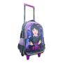 Imagem de Conjunto Mochila Wandinha Lancheira Estojo Girl Roxo -Denlex