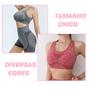 Imagem de Conjunto Modela Corpo Levanta Bumbum Bermuda Short + TOP C/ Bojo Removível TAM U Academia