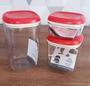 Imagem de Conjunto Modular Clear 3 peças Vermelho