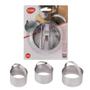 Imagem de Conjunto Molde Culinario Redondo Com 3 peças CK6159 Clink