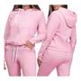 Imagem de Conjunto Moletom Feminino com Zíper Confortável Inverno