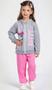 Imagem de Conjunto Moletom Feminino Infantil Kitty