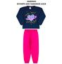 Imagem de Conjunto Moletom Infantil Feminino Roupa Menina Inverno 2 Peças - 1 Blusa e 1 Calça