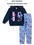 Imagem de Conjunto Moletom Infantil Feminino Roupa Menina Inverno 2 Peças - 1 Jaqueta e 1 Calça