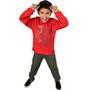 Imagem de Conjunto Moletom Masculino Juvenil Infantil Flanelado Frio