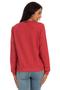 Imagem de Conjunto Moleton Jeans Feminino Ayla Vermelho