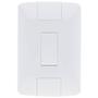 Imagem de Conjunto Montado Aria 4x2 1 Interruptor Simples 6a Vertical 250v Tramontina