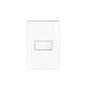 Imagem de Conjunto montado de 1 interruptor simples com placa 4x2 10A branco Inovapro Alumbra