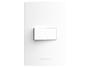 Imagem de Conjunto montado de 1 interruptor simples com placa 4x2 10A branco Inovapro Alumbra