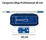 Imagem de Conjunto Mop Pó Profi 45cm Eletrostático Com Cabo Esfregão