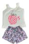 Imagem de Conjunto Moranguinho - Regata Estampa Puff c/ Short Cotton